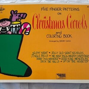 Christmas Carols Coloring Book